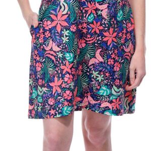 Coral Bay Golf Womens Golf 1/4 Zip Sleeveless Pocket Dress