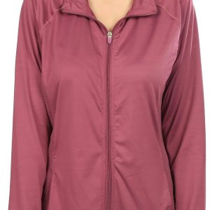 Brisas Womens Long Sleeve Zip-Up Jacket