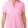 Reel Legends Women's Freeline Mandarin Short Sleeve Top