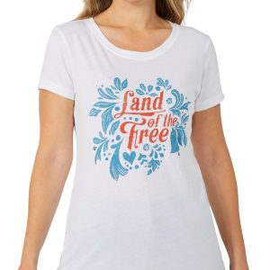 Reel Legends Womens Americana Short Sleeve Tee
