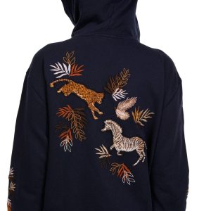 Driftwood Womens Flora & Fauna Zip Up Jacket