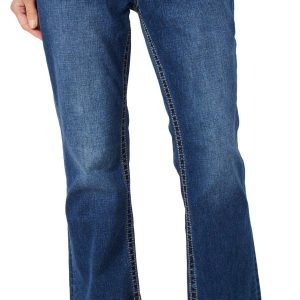 Miss Me Womens Mid Rise Boot Cut Jeans