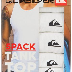 Quiksilver Mens 5 Pk 100% Cotton Tank
