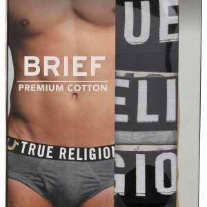 True Religion Mens 5 Pk Cotton Briefs