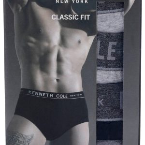 Kenneth Cole Mens 4 Pk Classic Briefs