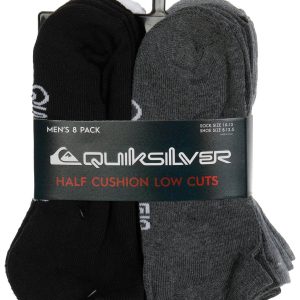 Mens 8-Pr. Half Cushioned Low Cut Socks
