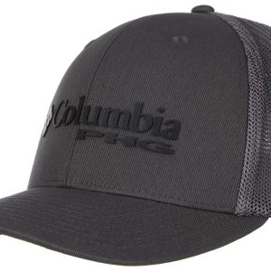 Columbia Mens Logo Applique Mesh Stretch Fit Baseball Cap