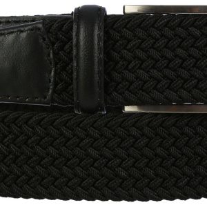 Greg Norman Mens 33 MM Stretch Woven Casual Belt