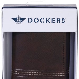 Dockers Mens Trifold RFID Wallet