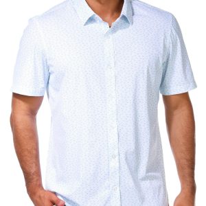 Men's Short Sleeve Madeflex Buttoned Shirt