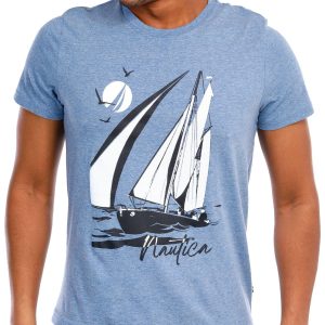 Nautica Men's Sailing Graphic Tee