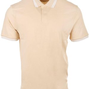 Tackle & Tides Mens Tipped Short Sleeve Polo Shirt