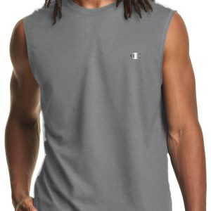 Champion Mens Double Dry  Logo Muscle Tank