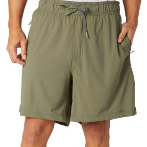 90 Degree by Reflex Mens Stretch Knit Athletic Shorts