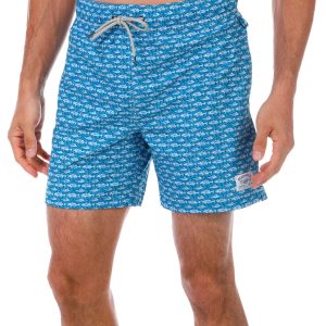 Beach Bros Men's School Of Fish Swim Shorts