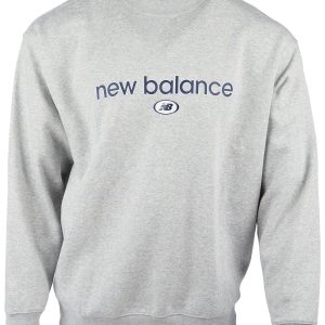 New Balance Men's Logo Front Long Sleeve Sweatshirt