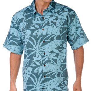 Quicksilver Waterman Men's Nature Made Button Down Shirt