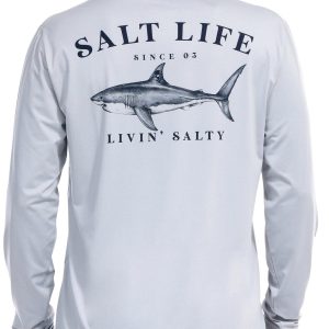 Salt Life Mens Jaws of Steel Long Sleeve Shirt