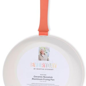 Martha Stewart 12 in Ceramic Nonstick Aluminum Fry Pan