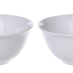 Home Essentials 2 Pk Porcelain Serving Bowls