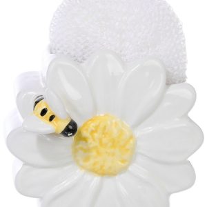 Home Essentials Daisy Scrub Holder - Kitchen Organizer