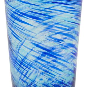 10 Strawberry Street Painted Swirl Highball Glass