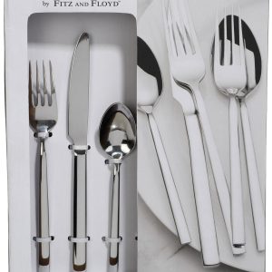 Fitz And Floyd Everly Forged 20-pc. Flatware Set