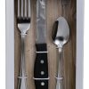 Lifetime 12 Pc Stainless Steel Relish Flatware Set