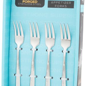 Towle 4 pk Stainless Steel Appetizer Forks