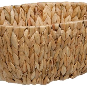 Straw Studios Weaved Oval Storage Basket