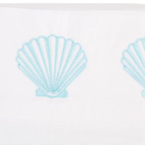 Panama Jack 2-pk. Embroidered Hem Shell Pillowcase Set