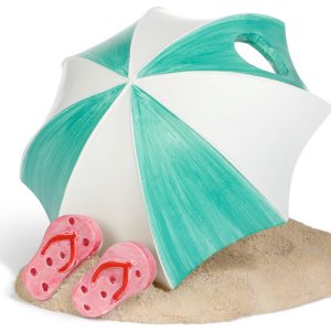 Avanti Linens 4.25 in. Beach Mode Toothbrush Holder