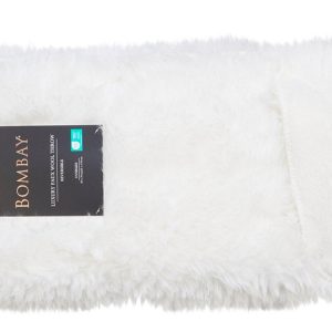 Bombay 50X70 Inch Faux Wool Throw Blanket