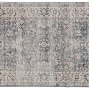 Badgley Mischka 27x45 Memory Foam Whitestone Accent Rug