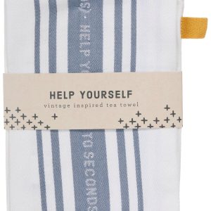 Demdaco 28 in Help Yourself Jacquard Tea Towel