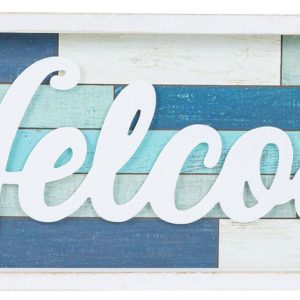 Young's 24 in Wood Welcome Sign