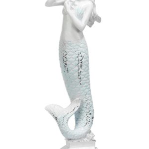 Home Essentials 17 in Resin Mermaid Accent