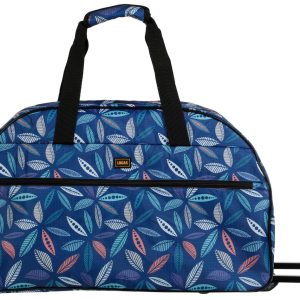 Lucas 22 in Wheeled Weekender Printed Duffel Bag