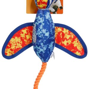 Nerf Pet Nylon Camo Crinkle Wing Duck Pet Toy, 16.5in.