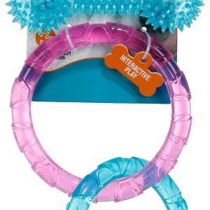 Posh Paws 2 Pc Dog Chew Toy Set