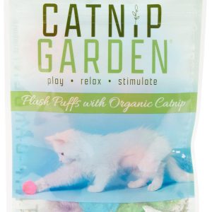 Catnip Garden Organic Catnip Puffs for Cats, 1 Oz.