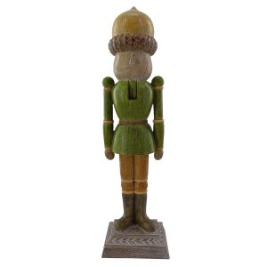 Brighten the Season 16.5 in. Woodgrain Nutcracker