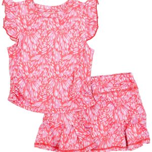 Reel Legends Toddler Girls Reel Tec Flounce Skort Set