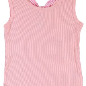 Flapdoodles Toddler Girls Bow Tank Top