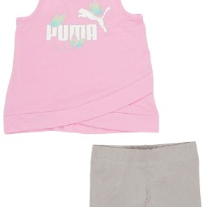 Puma Toddler 2 Pc Biker Shorts Set