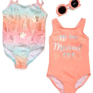 2PK  Little Girls Swimsuit