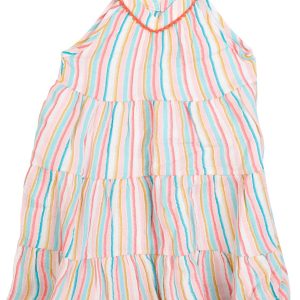Roxy Toddler Girls Striped Sleeveless Dress