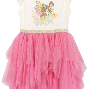 Disney Toddler Girls Princess Flutter Sleeve Tutu Dress