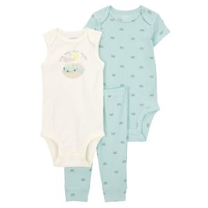 Carters Baby Boy 3-Piece Bus Little Character Set