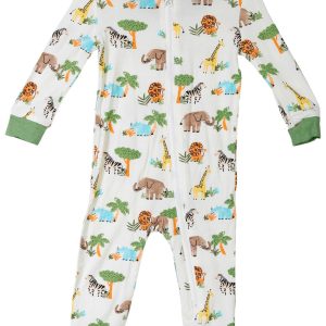 Little Me Baby Boy Rainforest Front Zip Sleeper